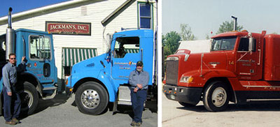 Jackman's Heating Fuel Delivery Trucks